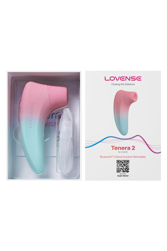 Изображение 7, Вакумно-волновой стимулятор клитора LOVENSE Tenera 2 PulseSense, силикон, розовый, TFA-LE-44