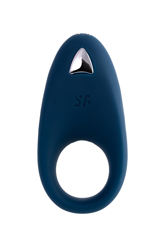 Изображение 2, Эрекционное кольцо на пенис Satisfyer Powerful, силикон, синий, 9 см., TFA-J2008-20