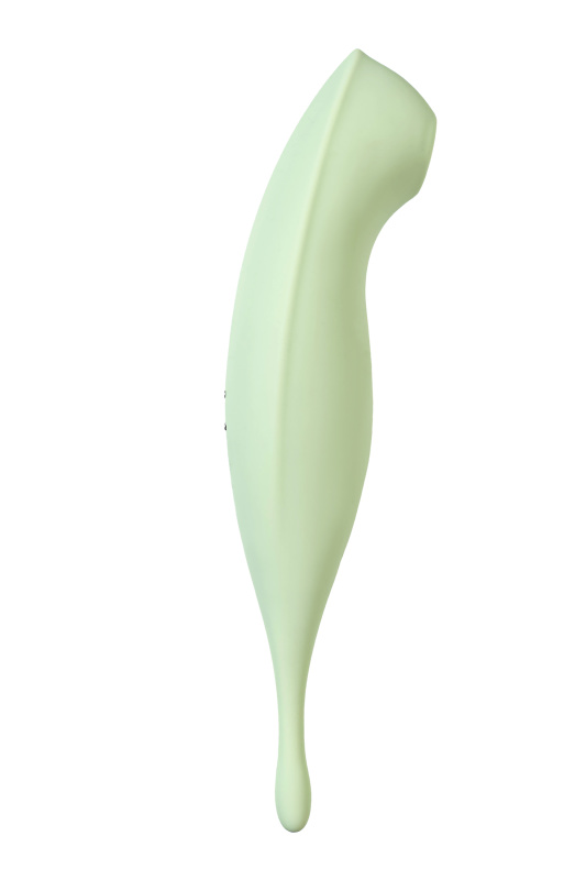 Изображение 4, Вакуум-волновой бесконтактный стимулятор клитора Satisfyer Twirling Pro, силикон, зеленый, TFA-J2018-305-2