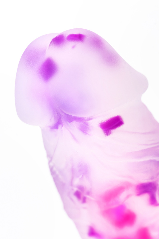 Изображение 10, Нереалистичный фаллоимитатор Apolo, силикон, разноцветный, 24 см, TFA-SQ-GD10001