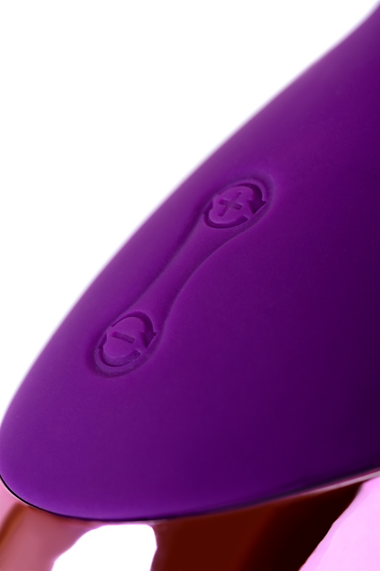Изображение 12, Стимулятор эрогенных зон Eromantica BUNNY, силикон, фиолетовый, 12,5, TFA-120301