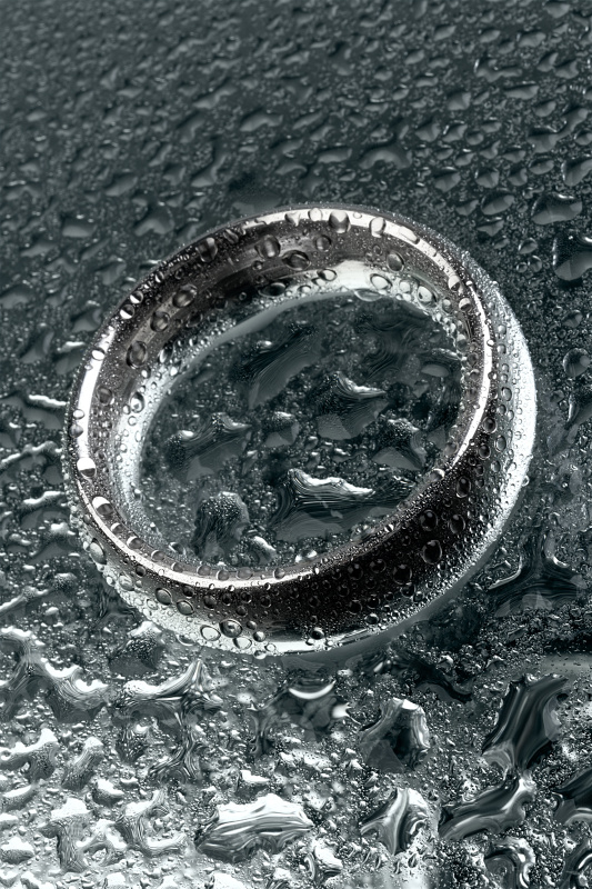 Изображение 8, Эрекционное кольцо на пенис Metal by TOYFA, металл, серебряный, Ø 5 см, TFA-717108-L