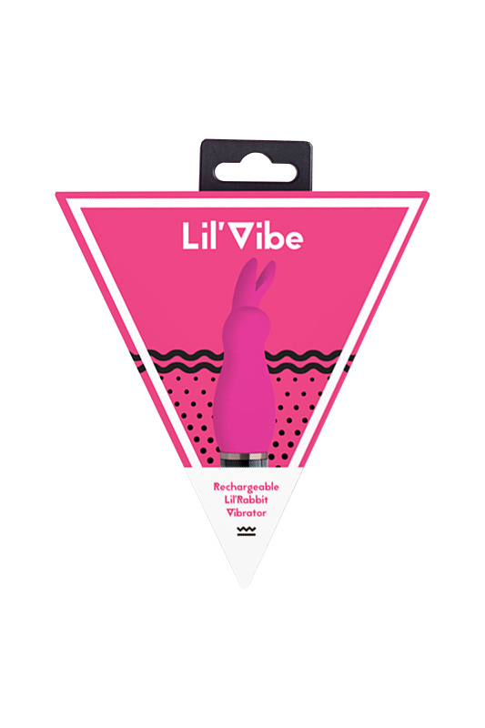 Изображение 7, Вибратор с клиторальным стимулятором Lil'Vibe, силикон, розовый, 13 см, TFA-LIL004PNK