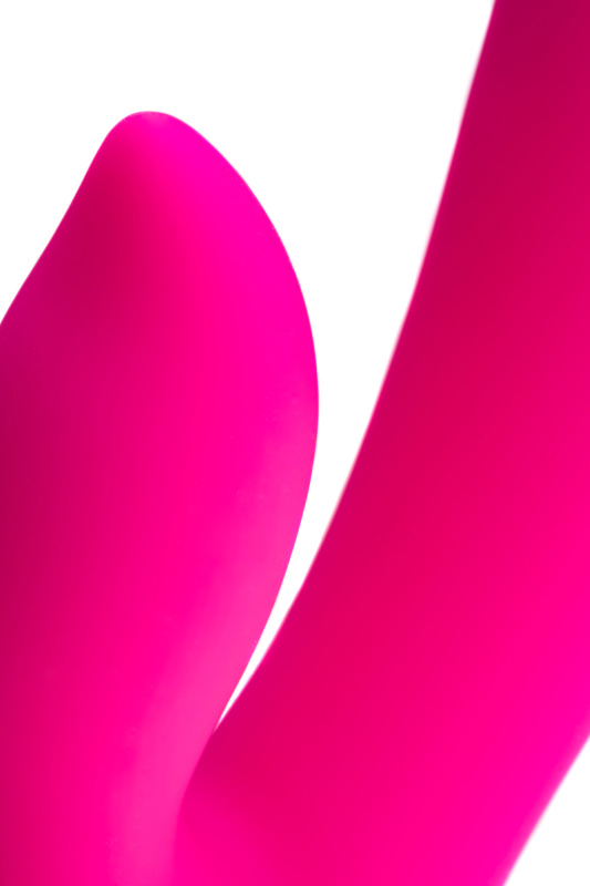 Изображение 11, Вибратор с клиторальным стимулятором L'EROINA, силикон, розовый, 19 см, TFA-561007
