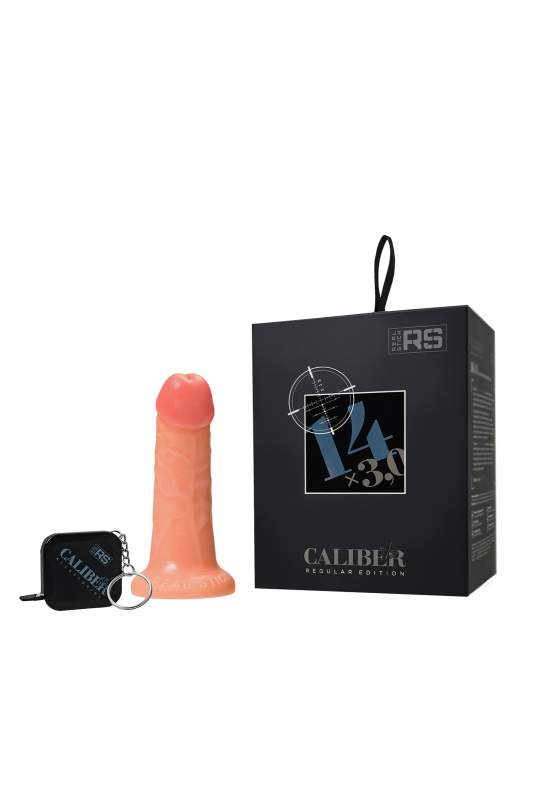Изображение 1, Фаллоимитатор реалистичный, RealStick CALIBER, 14 см, Ø3, TFA-983001