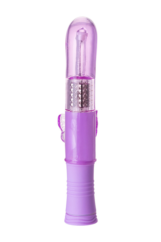 Изображение 5, Вибратор с клиторальным стимулятором TOYFA A-Toys High-Tech fantasy, TPE, фиолетовый, 22,4 см, TFA-761032