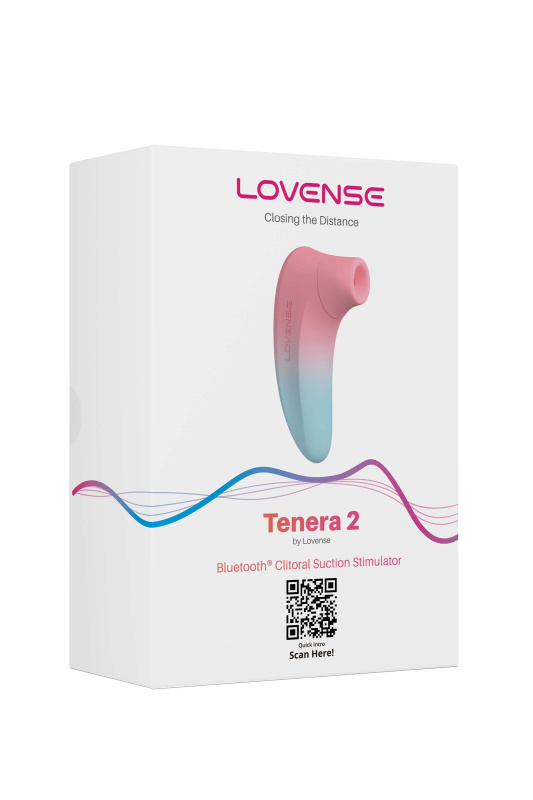 Изображение 8, Вакумно-волновой стимулятор клитора LOVENSE Tenera 2 PulseSense, силикон, розовый, TFA-LE-44