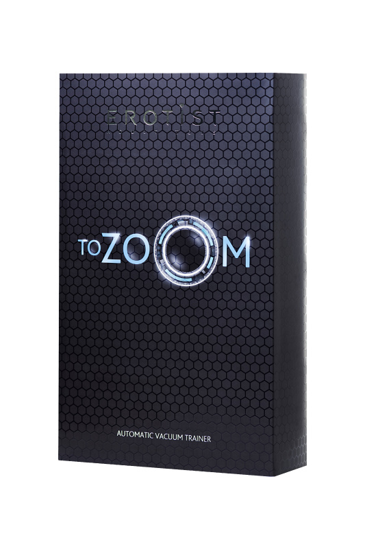 Изображение 14, Автоматический вакуумный тренажер для мужчин Erotist ToZoom, ABS пластик, черный, 28,5 см, TFA-549003