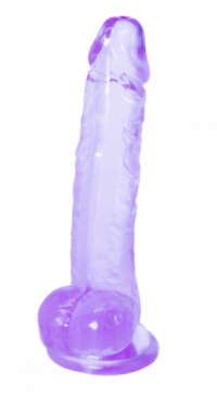 прозрачный фаллоимитатор intergalactic rocket purple 7083-02LOLA