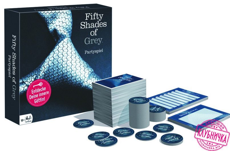 Настольная игра Fifty Shades of Grey - 50 оттенков серого Настольная игра Fifty Shades of Grey - 50 оттенков серого